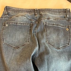 Democracy “ab-solution “ mid tone straight leg jeans